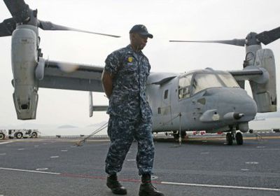 تحطم طائرة تابعة للقوات البحرية الأمريكية بولاية كارولينا الشمالية