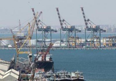 42% زيادة في معدل مناولة البضائع في أرصفة المعلا بميناء عدن