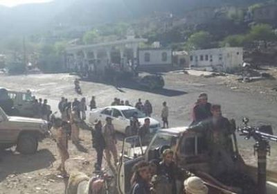 &nbsp;عاجل..تحرير مناطق استراتيجية هامة شمال قعطبة وقتلى في صفوف المليشيات (صور)