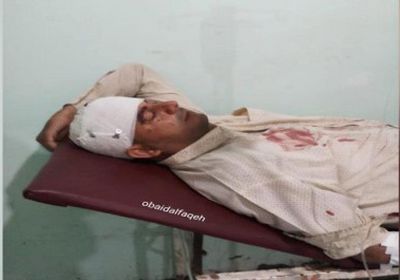 تفاصيل إصابة الصحفي شايف الحدي في معارك شمال الضالع