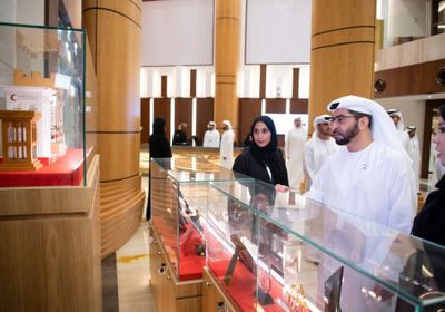 افتتاح مبنى الهلال الأحمر الإماراتي الجديد في مدينة زايد الرياضية بأبوظبي (فيديو)