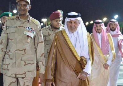 وصول نائب رئيس المجلس الانتقالي السوداني إلى جدة