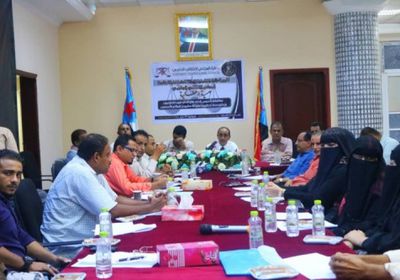 الدائرة القانونية بـ"الانتقالي الجنوبي" تناقش تأسيس اتحاد عام للحقوقيين الجنوبيين