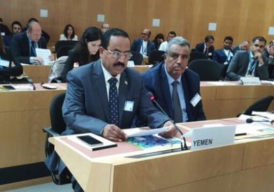 العقيلي يفضح جرائم ألغام الحوثيين بحق اليمنيين في جنيف 