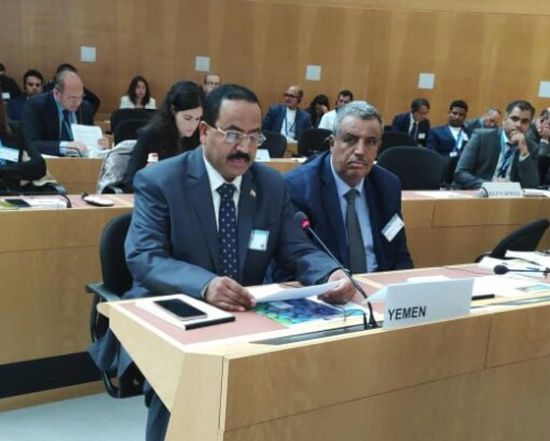 العقيلي يفضح جرائم ألغام الحوثيين بحق اليمنيين في جنيف 