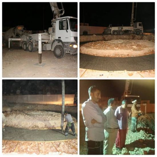 بدء تنفيذ الأعمال الإنشائية لمحطة الشحر الكهربائية بقدرة 40 ميجا واط