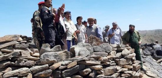 رئيس انتقالي لحج يتفقد الخطوط الأمامية في جبهة الحد بيافع