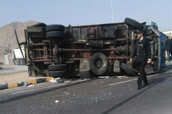 مقتل 9 شرطيين بينهم ضابطان في حادث سير بمصر