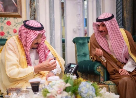 إفطار العاهل السعودي مع ولي عهد دبي بمكة المكرمة (فيديو)