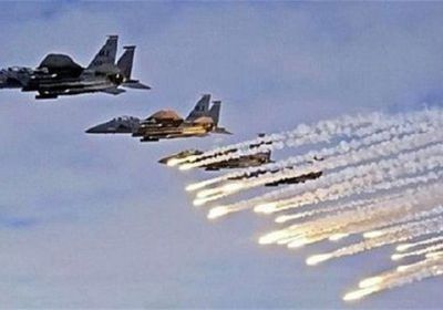 عاجل.. مقاتلات التحالف تستهدف عربة كاتيوشا وأطقم عسكرية لميليشيا الحوثي شمال شخب