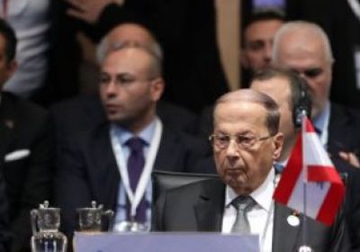 الرئيس اللبناني يجري مباحثات بشأن ترسيم الحدود البحرية الجنوبية 