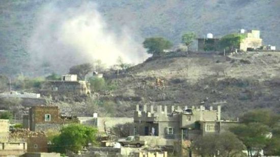 ارتفاع ضحايا القصف الحوثي على قعطبة إلى 4 سيدات و3 جرحى