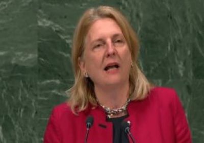 وزيرة خارجية النمسا: ندعم حرية الصحافة في جميع دول العالم