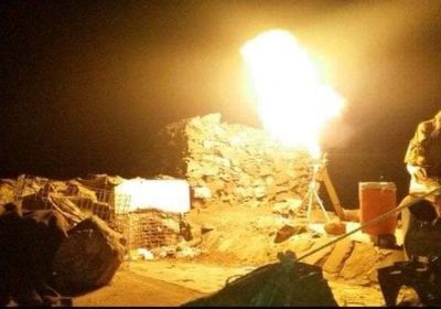 عاجل.. القوات الجنوبية تُمطر مواقع المليشيات في جبهة ثرة بقذائف المدفعية 