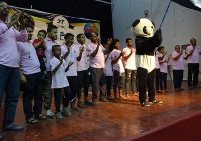 برعاية الانتقالي.. فعالية فنية بمناسبة الذكرى الرابعة لتحرير عدن (صور)