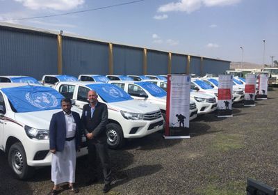 متحدث " التحالف " يعلق على تسليم الأمم المتحدة عربات نزع ألغام للحوثيين