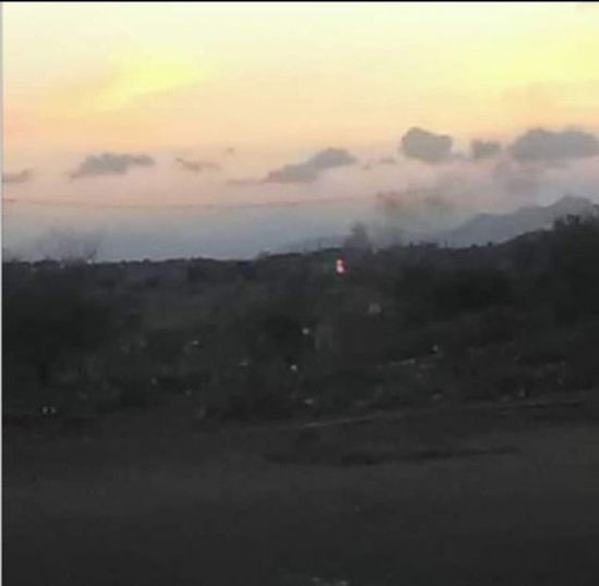 القوات الجنوبية تُدمر طقمين عسكريين لمليشيات الحوثي بالفاخر 