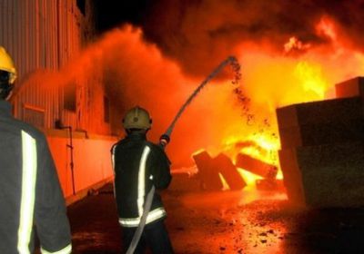 حريق هائل فى سوق كبير بكابول يدمر عدد من المتاجر