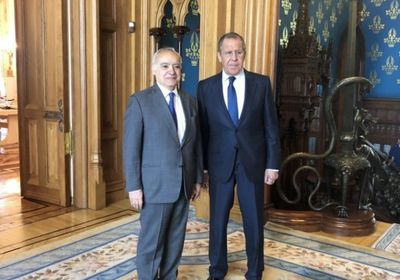 سلامة يبحث آخر التطورات في ‎ليبيا مع وزير الخارجية الروسي