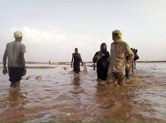 الوفاق الليبية تعلن مدينة غات منكوبة نتيجة لسيول الأمطار (صور)