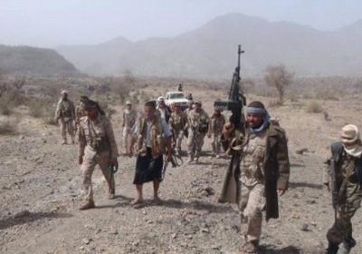 القوات الجنوبية تحبط هجوماً حوثياً بمريس وباجة