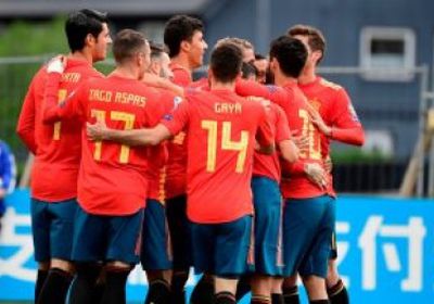 منتخب أسبانيا يتقدم على جزر فارو 3/1 بالشوط الأول.. تصفيات يورو 2020