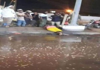 مصرع شاب صعقا بالكهرباء بمديرية الشيخ عثمان بسبب الأمطار 