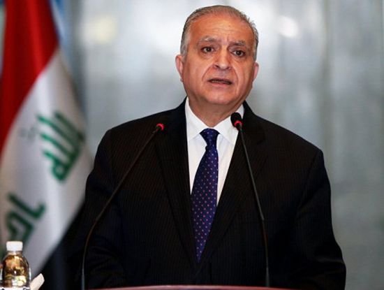 وزير الخارجية العراقي يلتقي بالسفير الأمريكي الجديد لدى بغداد