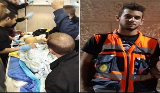 استشهاد ضابط إسعاف فلسطيني متأثرًا بإصابته بمسيرات العودة