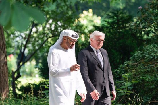 محمد بن زايد: الإمارات وألمانيا تتشاركان التطلعات في إرساء الأمن والسلم العالميين