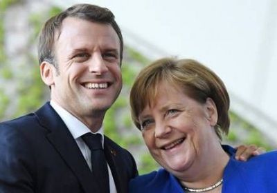 ماكرون: سأؤيد ميركل حال ترشحها لرئاسة المفوضية الأوروبية
