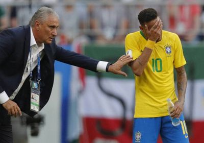 مدرب البرازيل يقلل من أهمية غياب نيمار عن كوبا أمريكا
