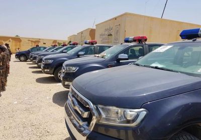 التحالف العربي يقدم 10 مركبات للأجهزة الأمنية بوادي حضرموت (صور)