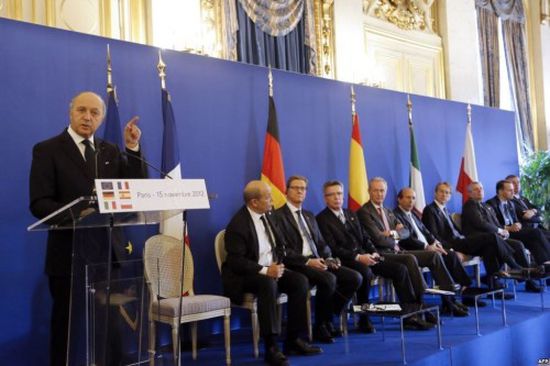 وزراء خارجية الاتحاد الأوروربي:  يجب الحفاظ على حرية الملاحة بالخليج العربي من الخطر الإيراني