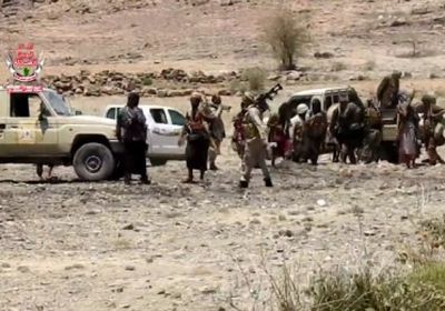 مصرع عشرات الحوثيين في جبهة حبج بالبيضاء 