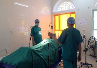 بدعم إماراتي.. إجراء أكثر من 600 عملية جراحية بمستشفى المواسط في تعز (صور)