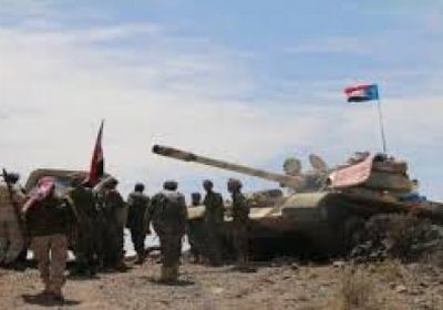 عملية هجومية للقوات الجنوبية تحصد قتلى وجرحى وأسرى حوثيين في جبهة حجر