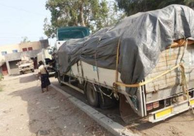 ضبط &nbsp;شحنة من الأسمدة المهربة بنقطة الرباط شمالي عدن (صور)