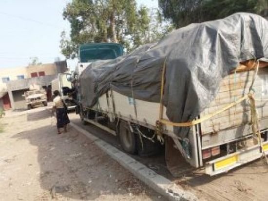 ضبط &nbsp;شحنة من الأسمدة المهربة بنقطة الرباط شمالي عدن (صور)