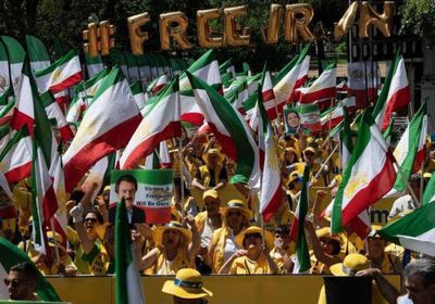 مظاهرة في واشنطن للمعارضة الإيرانية