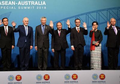 قادة دول جنوب شرق آسيا يفتتحون قمة " آسيان " فى بانكوك