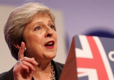 عاجل.. تيريزا ماي: هجوم مليشيات الحوثي على مطار أبها عمل جبان وطائش