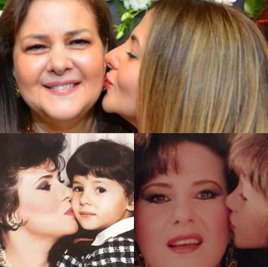 دنيا سمير غانم تستعيد ذكريات طفولتها مع والدتها
