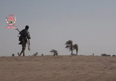 مليشيات الحوثي تجدد قصفها على مواقع العمالقة في التحيتا بالحديدة