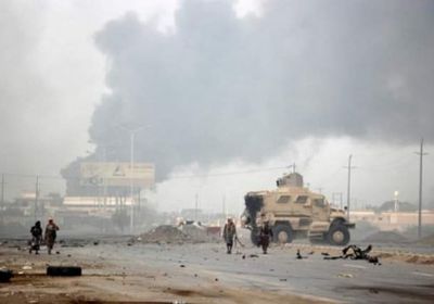 قصف حوثي مكثف على مواقع القوات المشتركة بمدينة الصالح في الحديدة