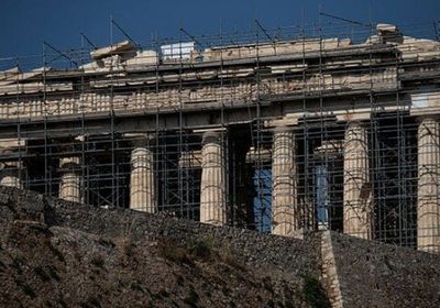 بالصور.. تغير المناخ يهدد الآثار الإغريقية فى اليونان