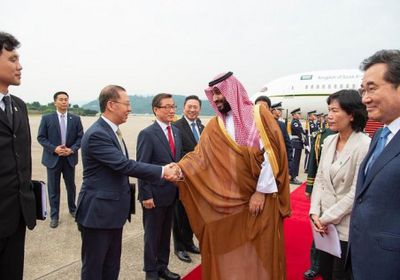 محمد بن سلمان يصل إلى كوريا الجنوبية في زيارة رسمية