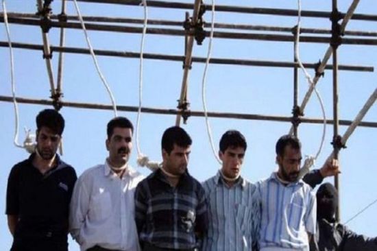 إعدام جماعي لـ 5 سجناء في إيران