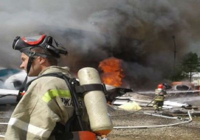 عاجل.. قتلىي بهبوط اضطراري لطائرة روسية في شمالي الجمهورية