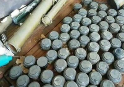 تفاصيل العثور على ألفي لغم حوثي قبل زراعتها بصعدة